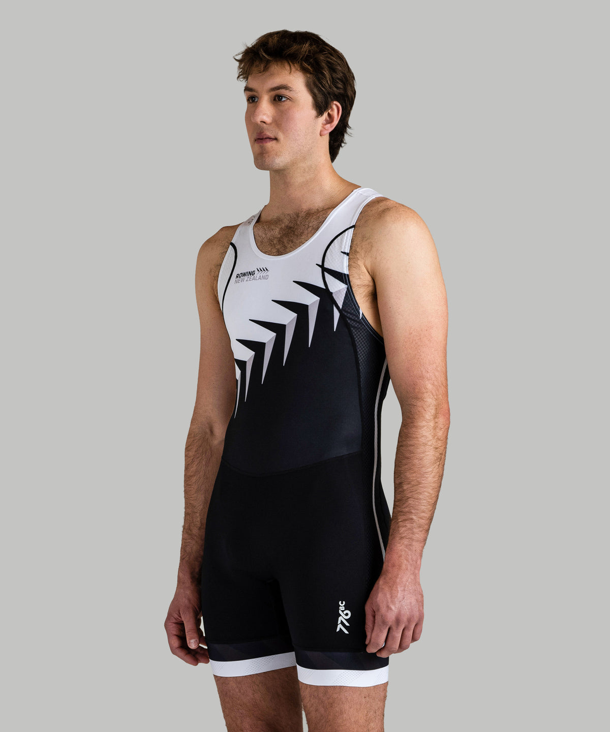Men's 776BC x Rowing NZ Pro Unisuit - Black/White