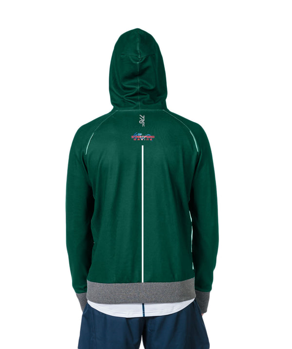 Men's Gippsland Grammar Full Zip Hoodie - Green