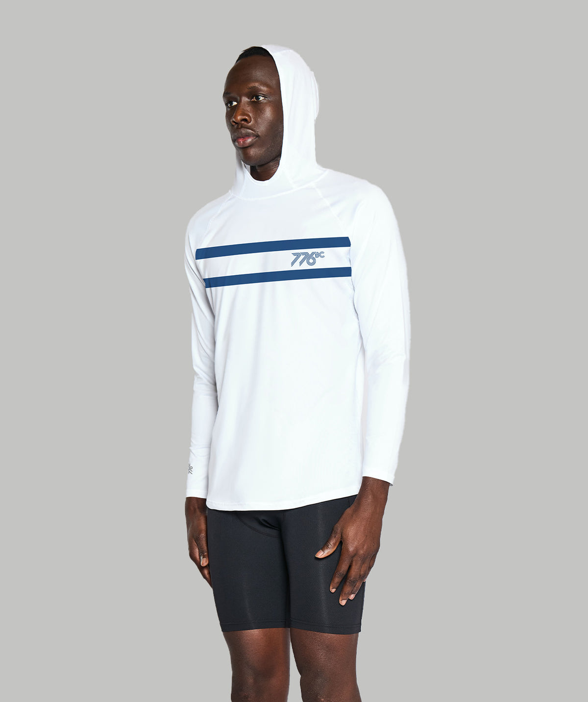 Men's Legacy Sun Hoodie LS - Heritage Blue