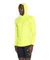 Men's Wreath Summer Hoodie - Graphic Neon Yellow