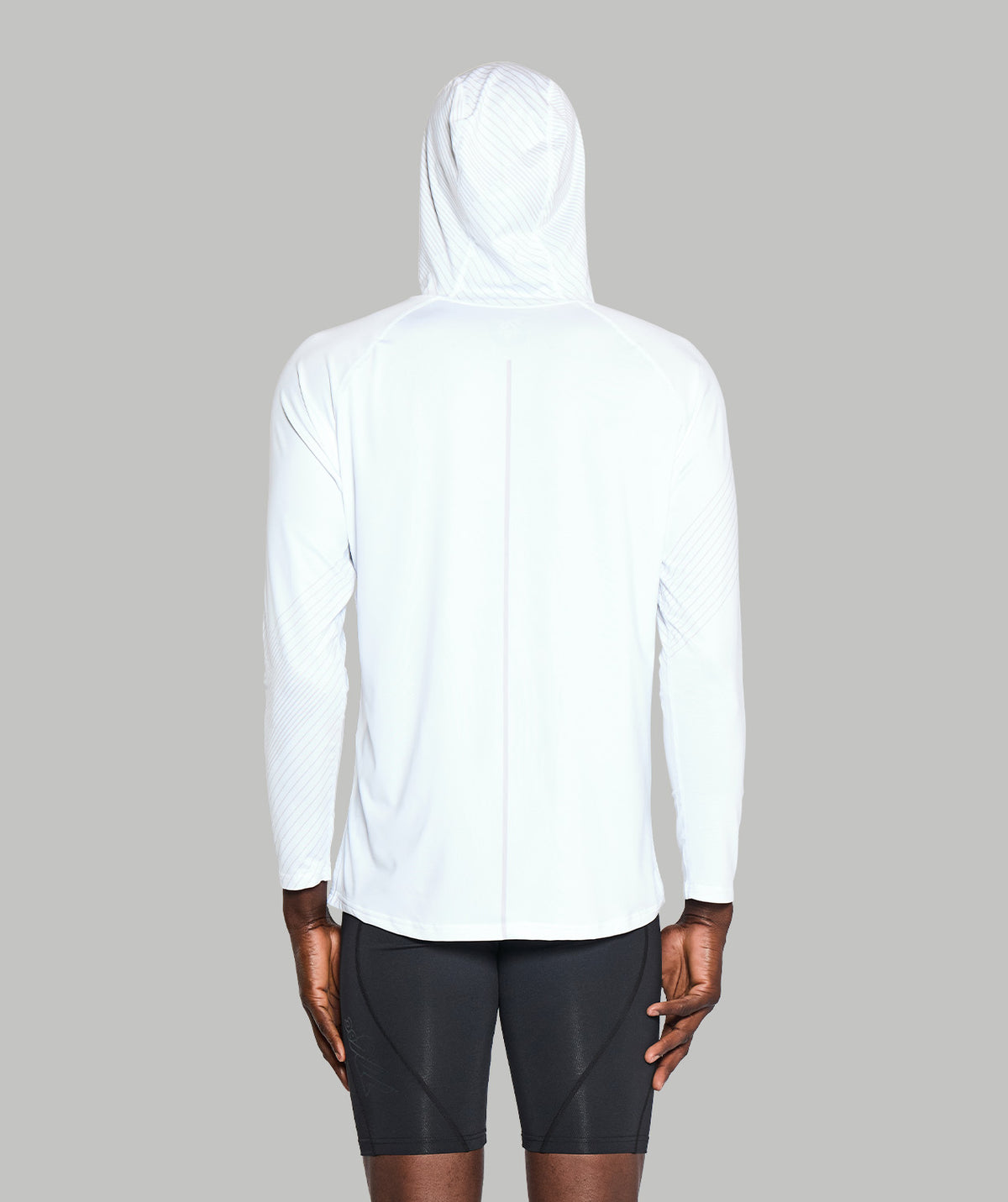 Men's Wreath Sun Hoodie - Graphic White