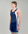 Men's Rowing New Zealand NZ Championships Pro Unisuit - Navy/White