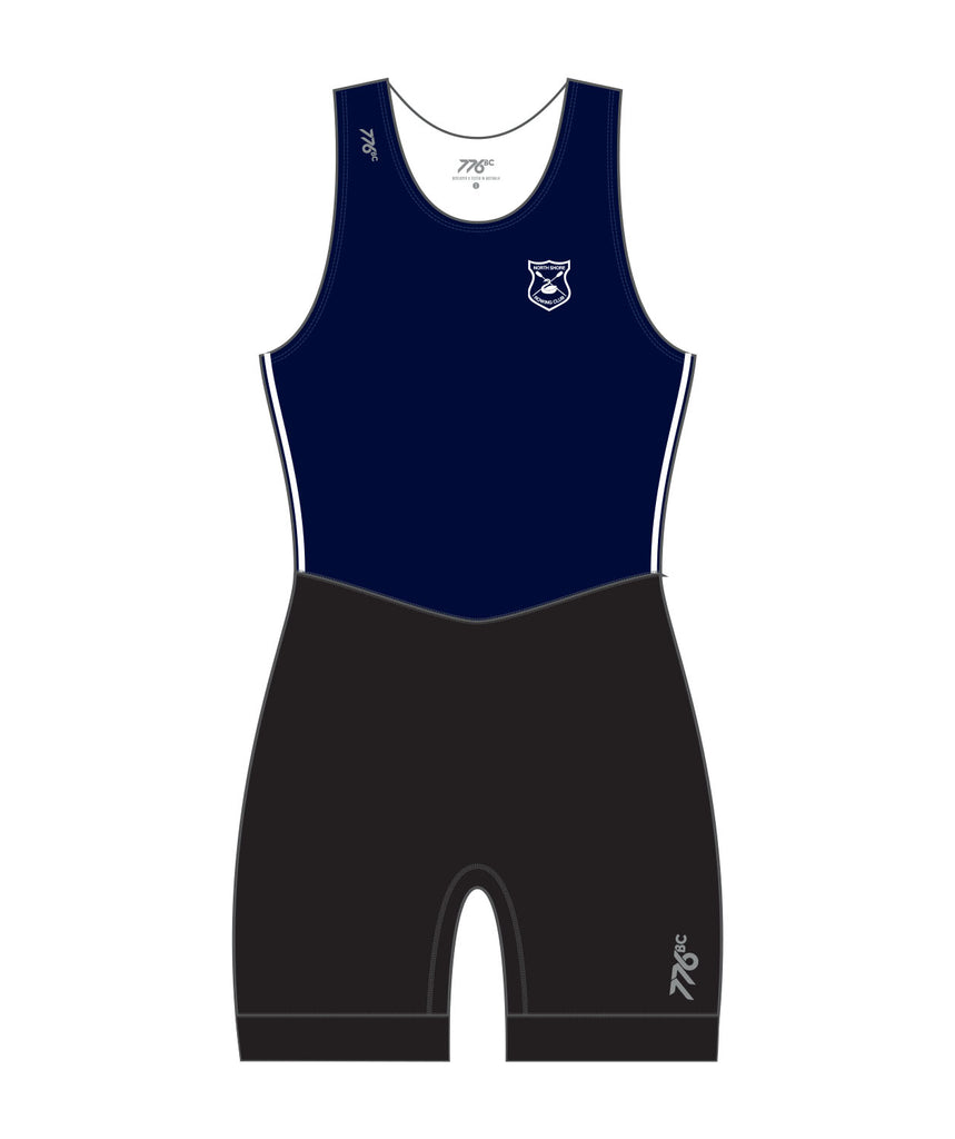 Women's North Shore Rowing Club Masters Streamline Leg Band Unisuit - Navy/Black