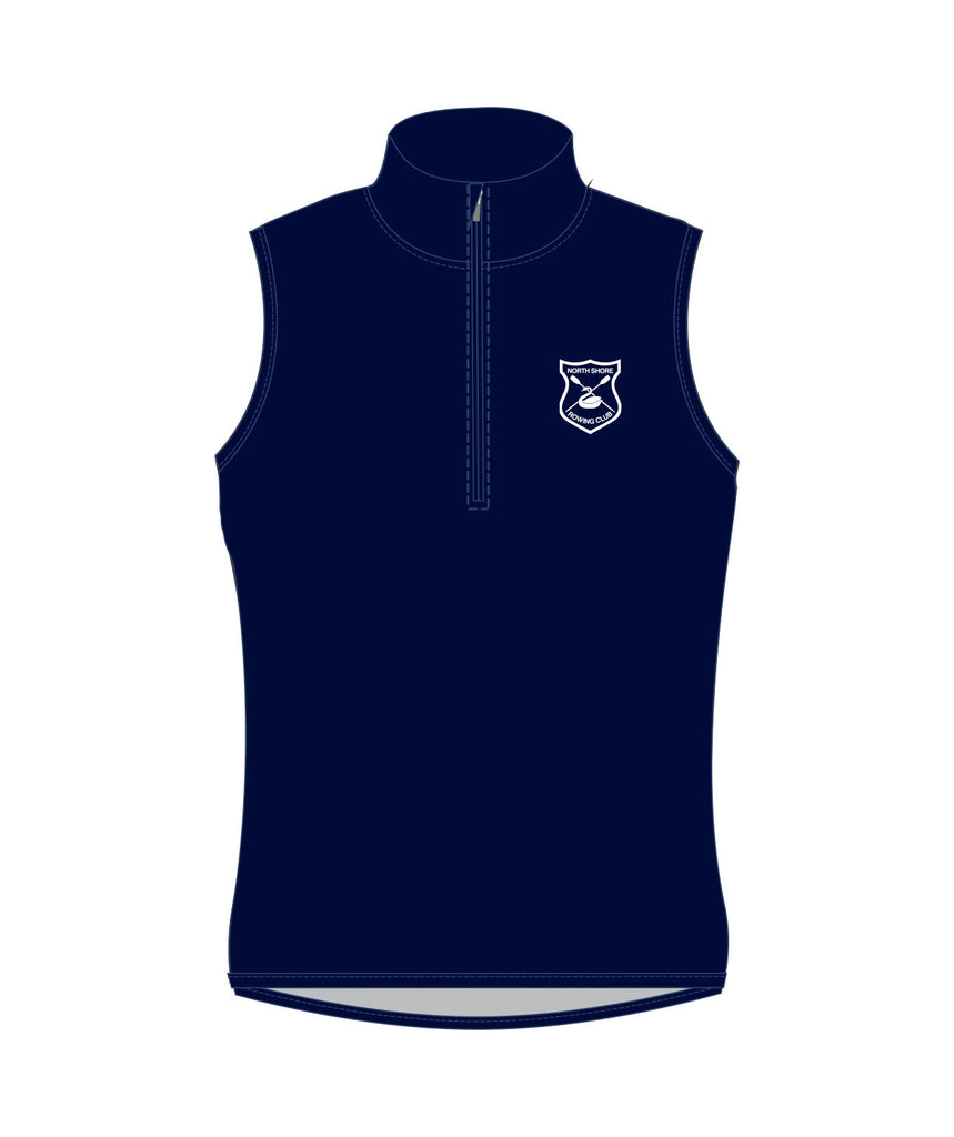 Women's North Shore Rowing Club Masters Stratus Vest - Navy