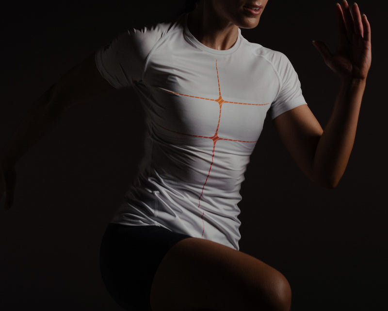 Underarm mesh detail on the 776BC Vent Mesh base layer
