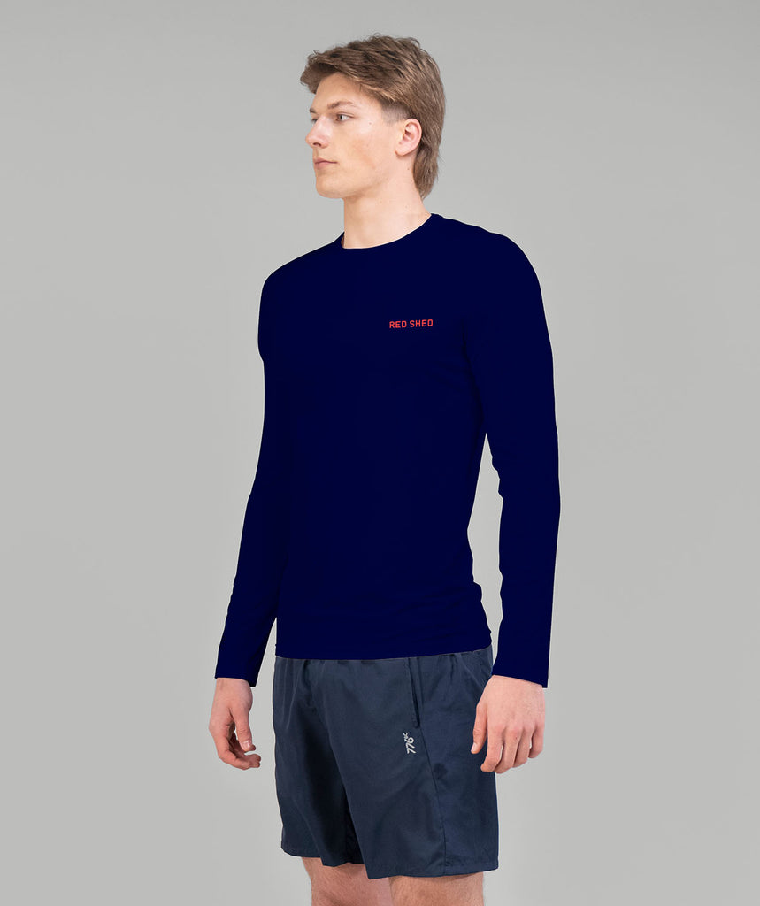 Men's Red Shed Winter Base Layer LS - Navy