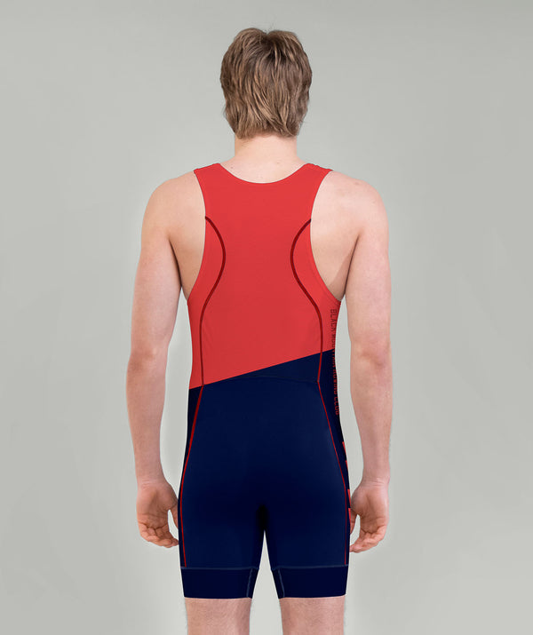 Men's Red Shed Pro Unisuit - Red/Navy