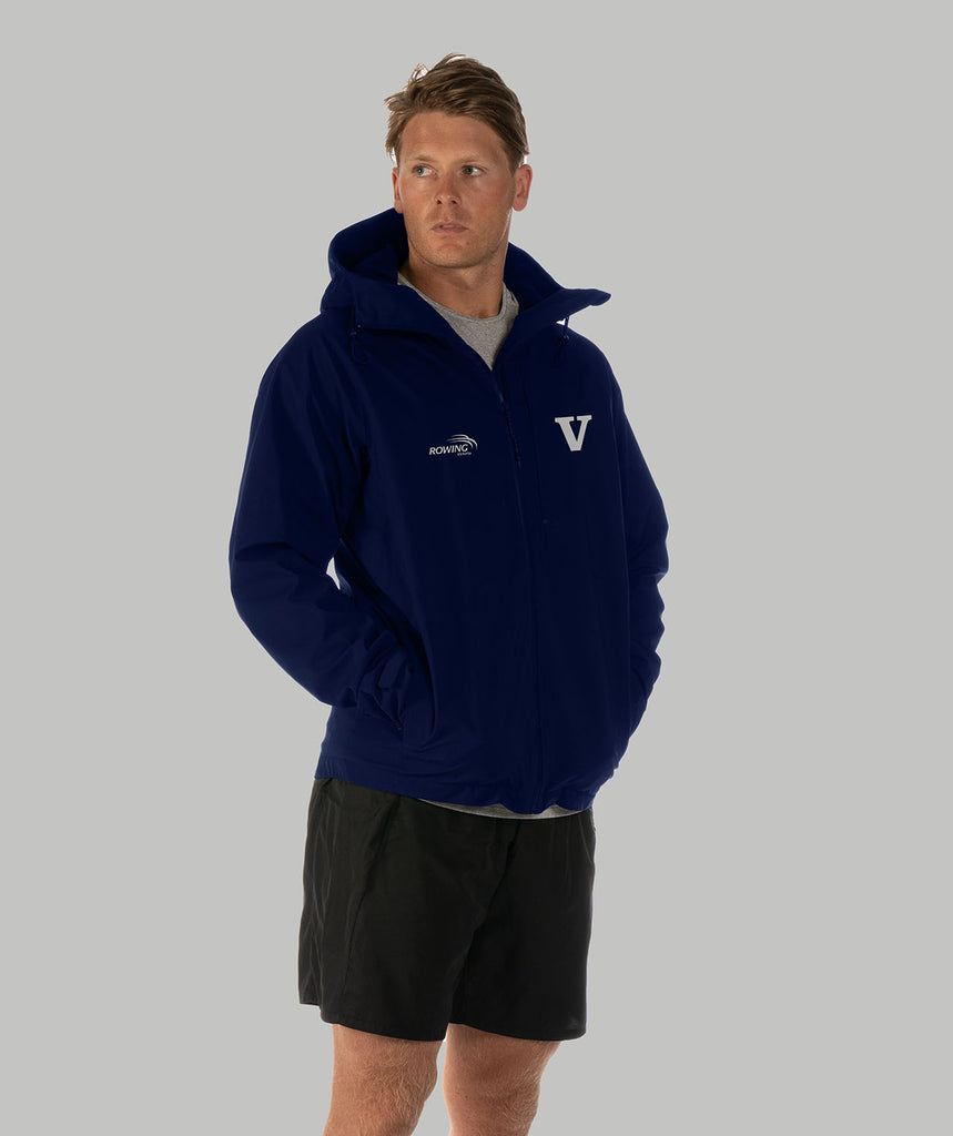 Men's Rowing Victoria Polar Vortex Waterproof Jacket - Navy