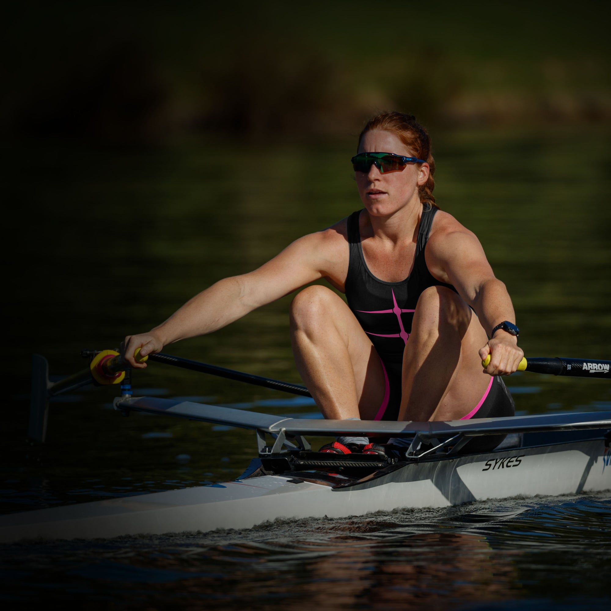 Women's Motion Pro Unisuit - Black/Neon Pink