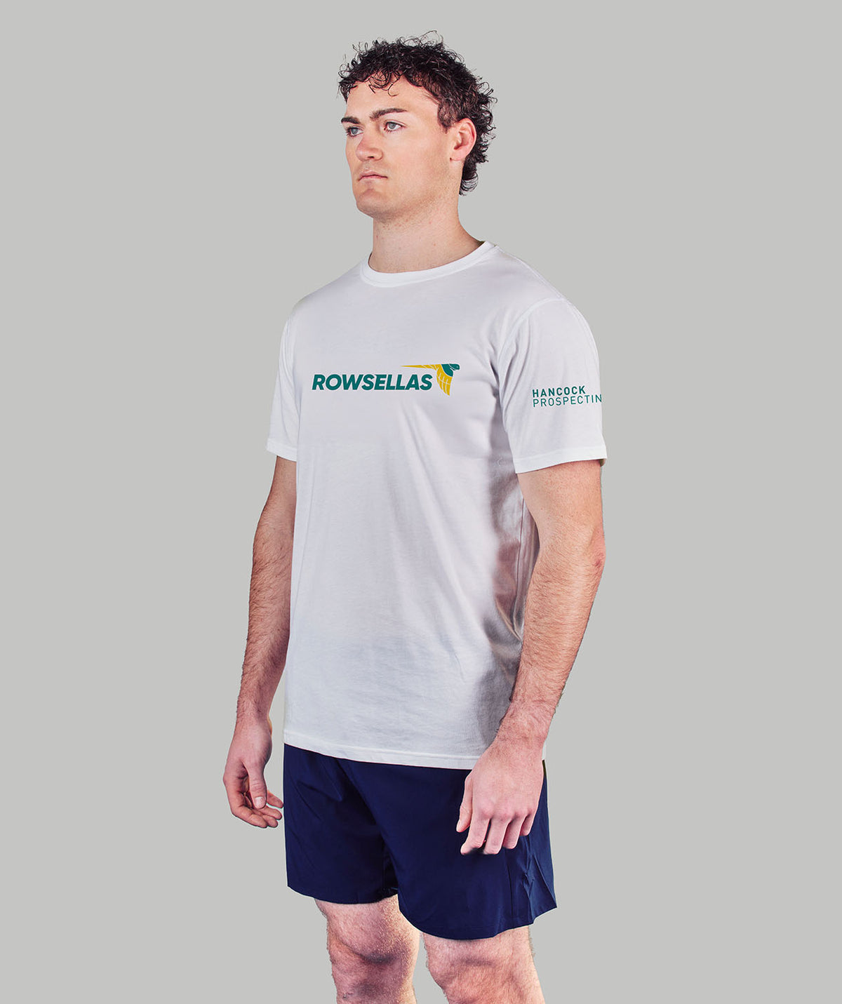 Unisex 776BC X Rowing Australia Crew T-Shirt SS - White