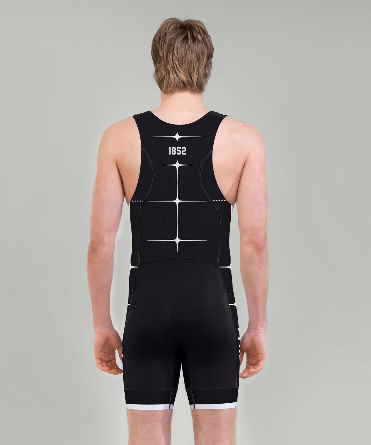 Men's Tyne Amateur Rowing Club Motion Pro Pro Unisuit - Black/White