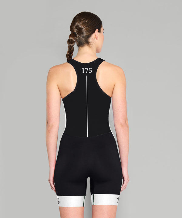 Women's Tyne Amateur Rowing Pro Unisuit - Black/White