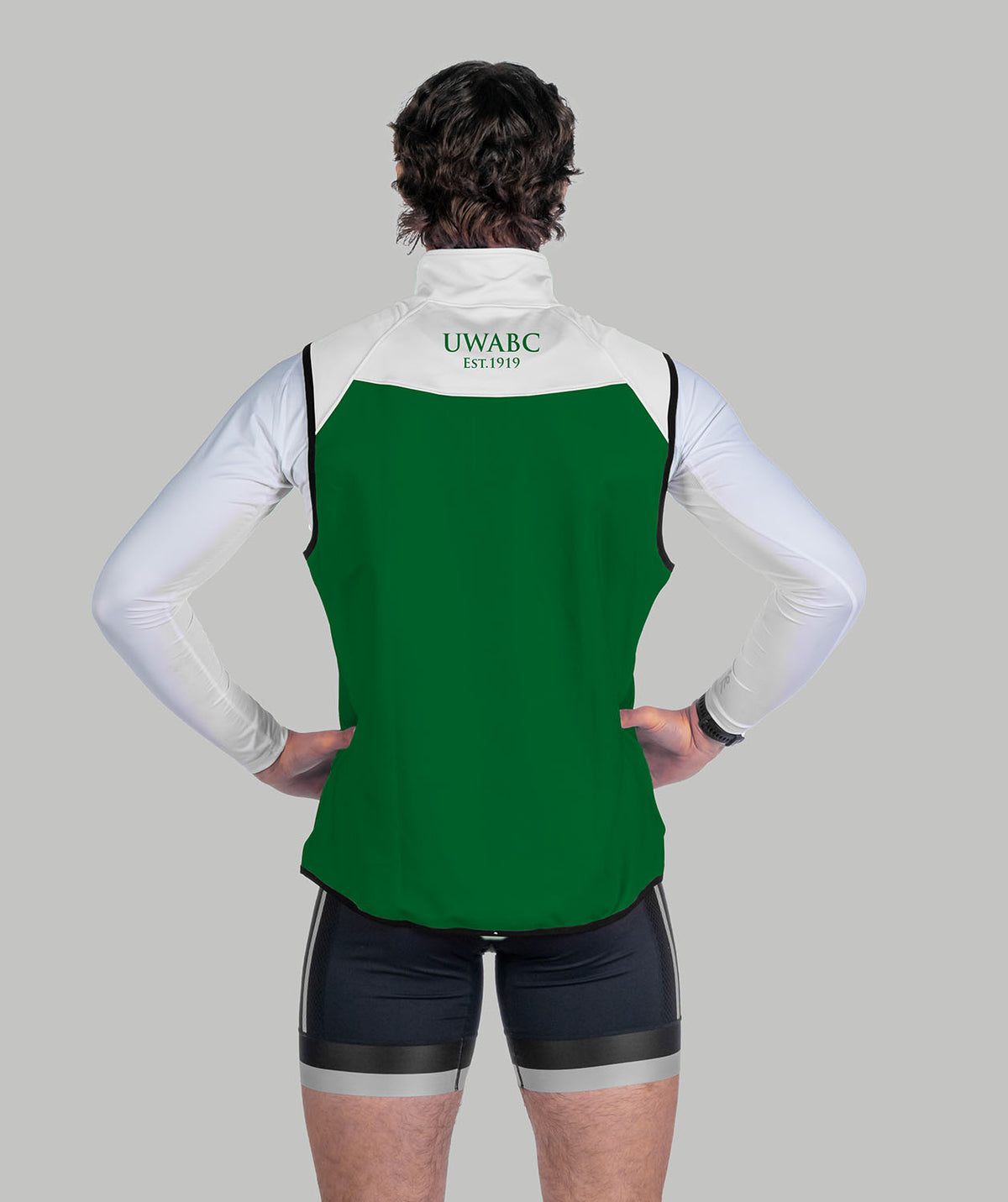 Men's UWA Boat Club Stratus Vest - Green