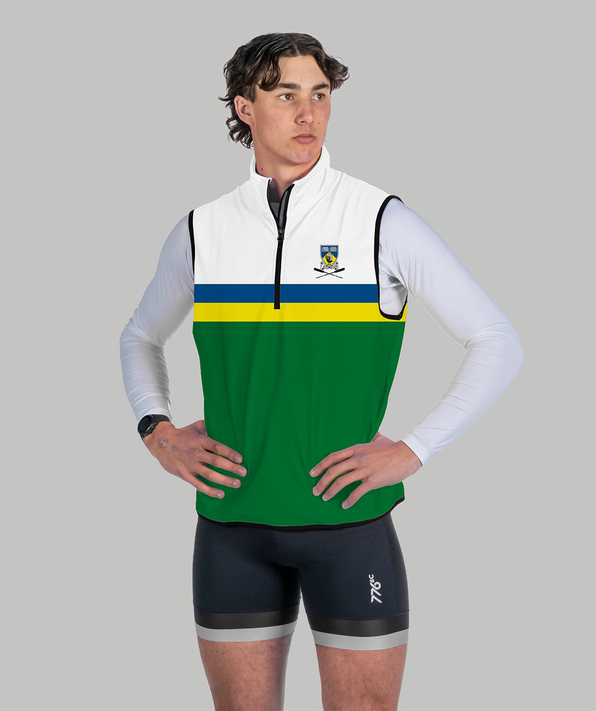 Men's UWA Boat Club Stratus Vest - Green