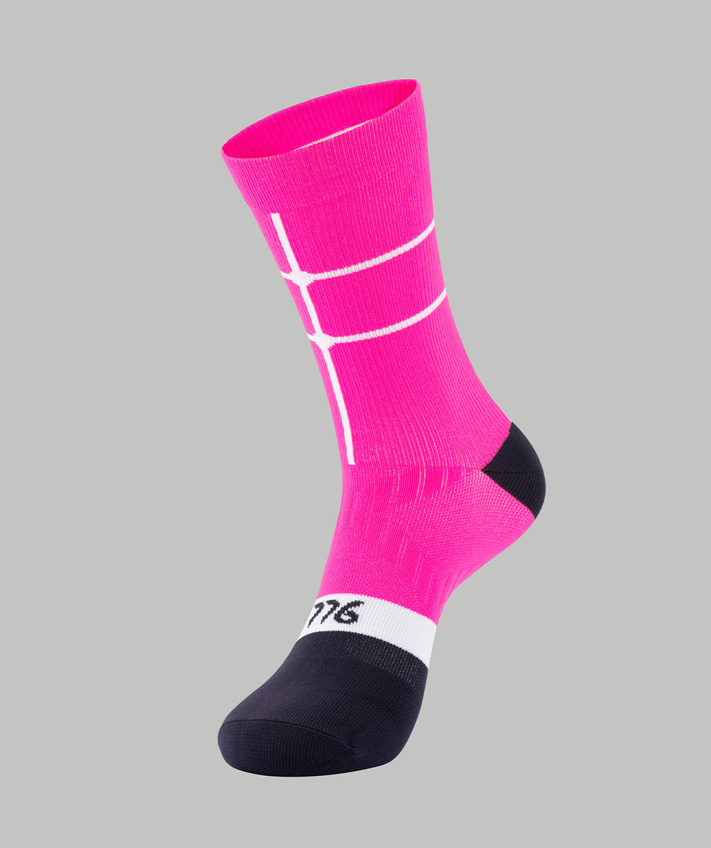 Motion Performance Socks - Pink/Navy | 776BC – 776BC International Pty Ltd