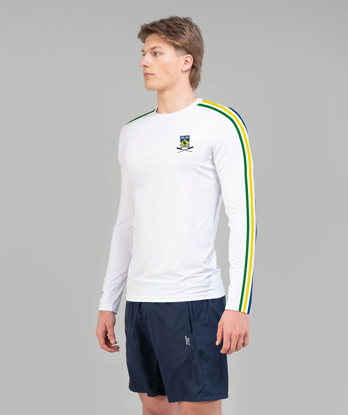 Men's Uwa Boat Club Base Layer LS - White