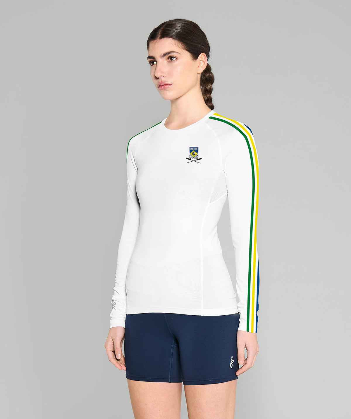 Women's Uwa Boat Club Base Layer LS - White