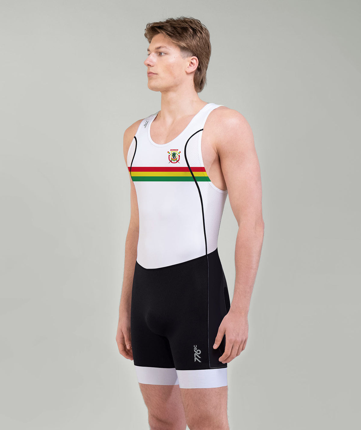 Men's Waikato Rowing Pro Unisuit - White/Multi