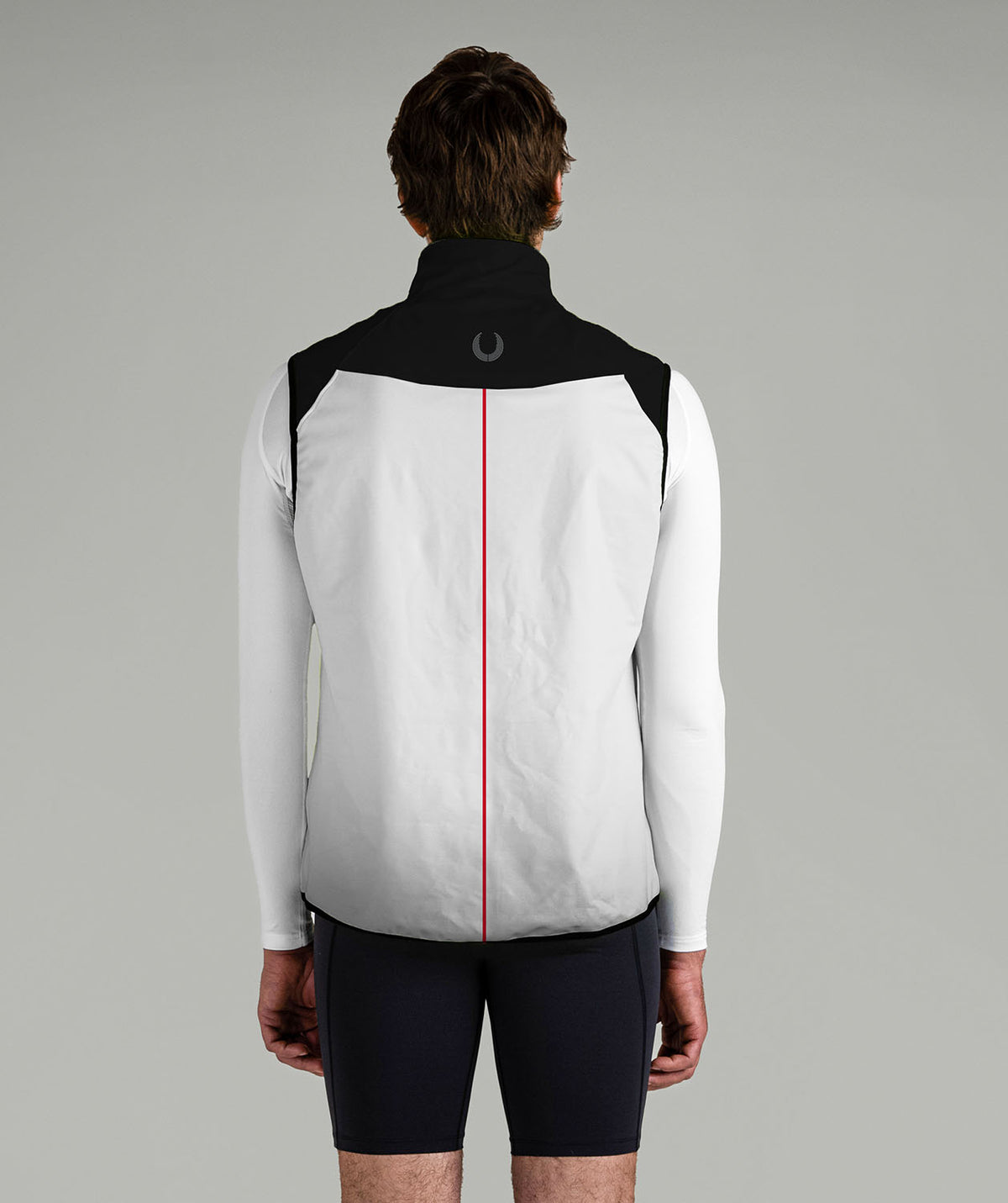 Men's Waikato Rowing Stratus Vest - Black/White