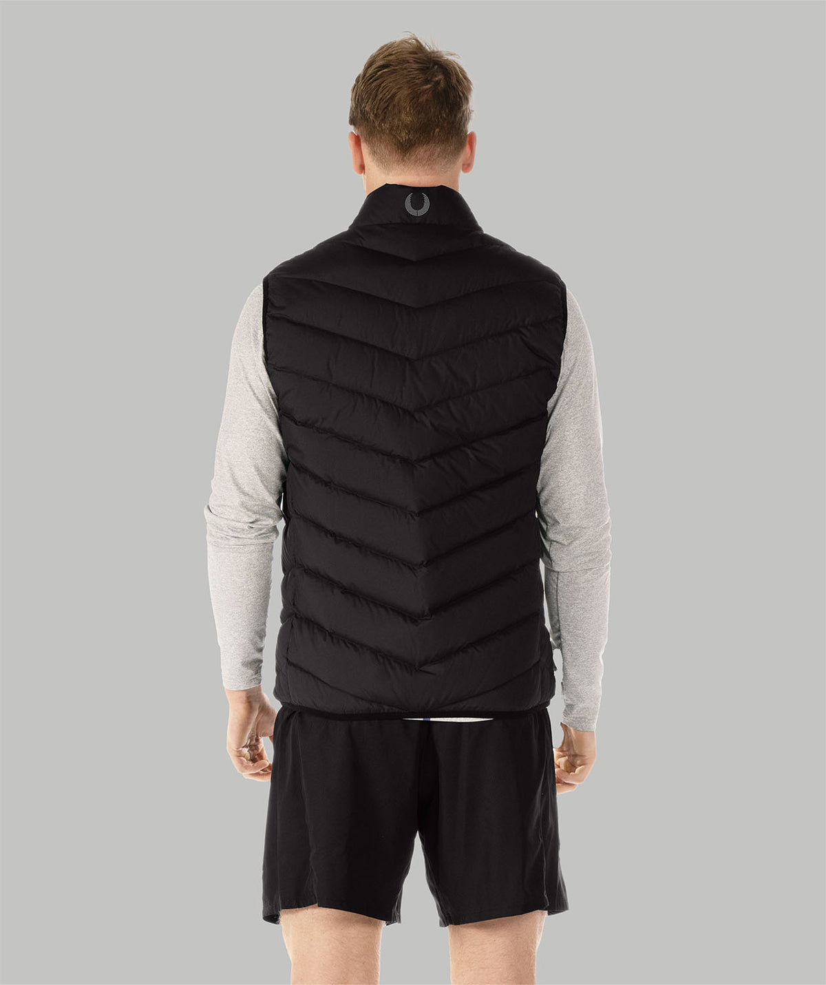 Men's Waikato Rowing Cumulus Puffer Vest - Black