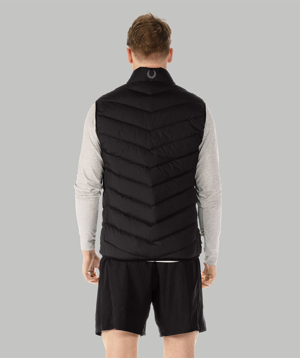 Men's Waikato Rowing Cumulus Puffer Vest - Black