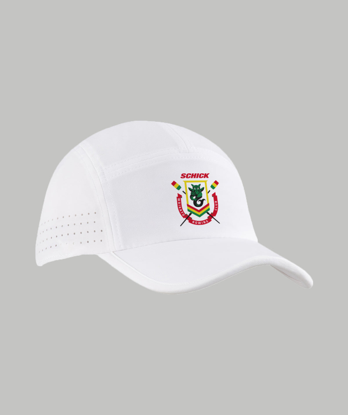 Unisex Waikato Rowing Performance Cap - White