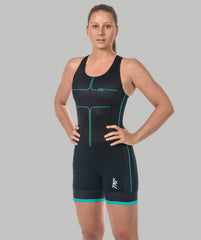Women's Motion Unisuit - Black/Capri