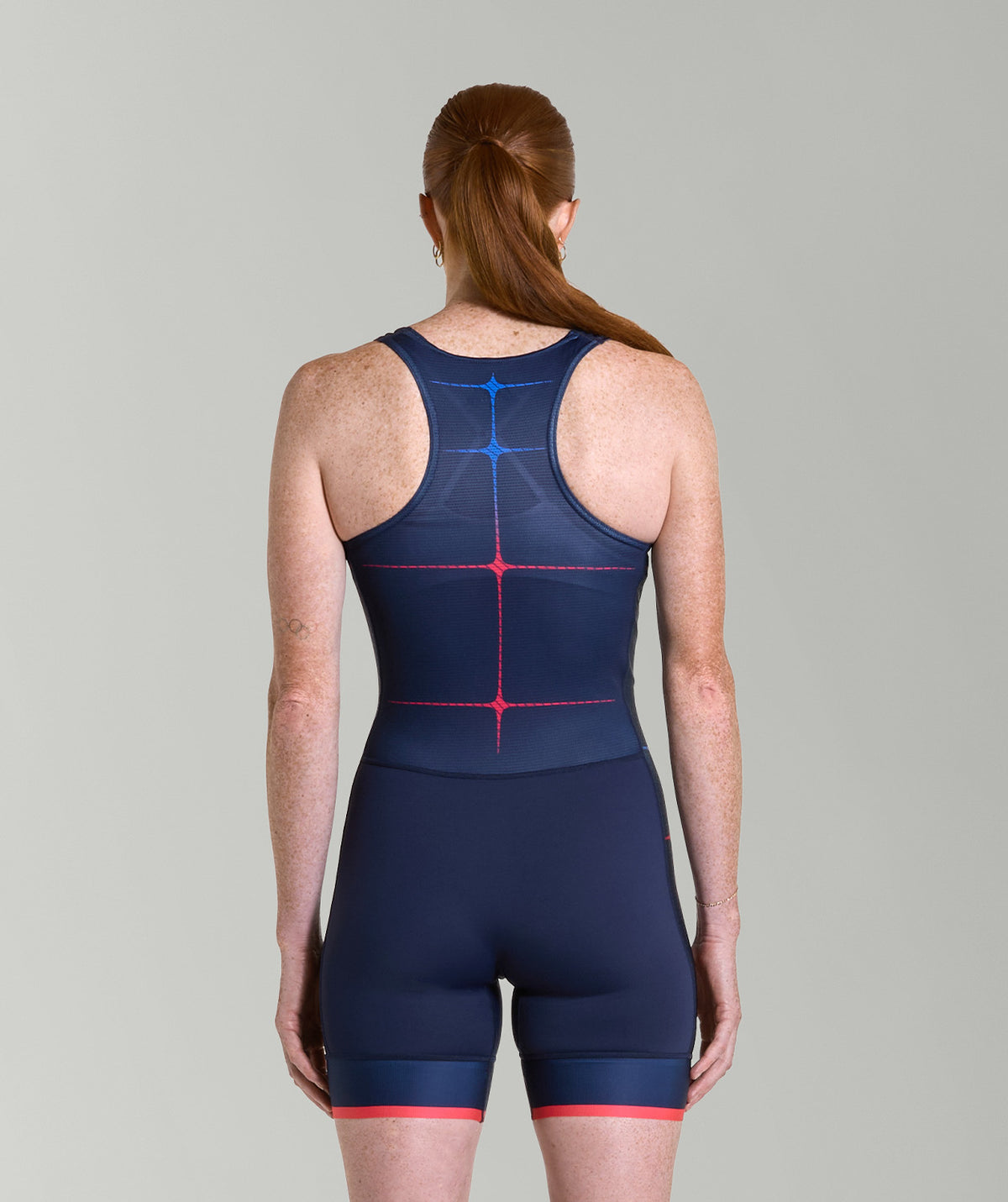 Women's Motion Pro Unisuit - Navy/Cobalt Multi