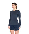 Women's Wreath Winter Base Layer LS - Navy