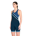 Women's Legacy Streamline Leg Band Unisuit - Heritage Blue