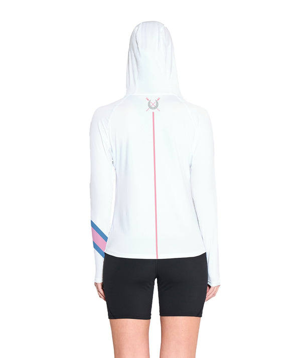 Women's Legacy Summer Hoodie LS - Heritage Pink