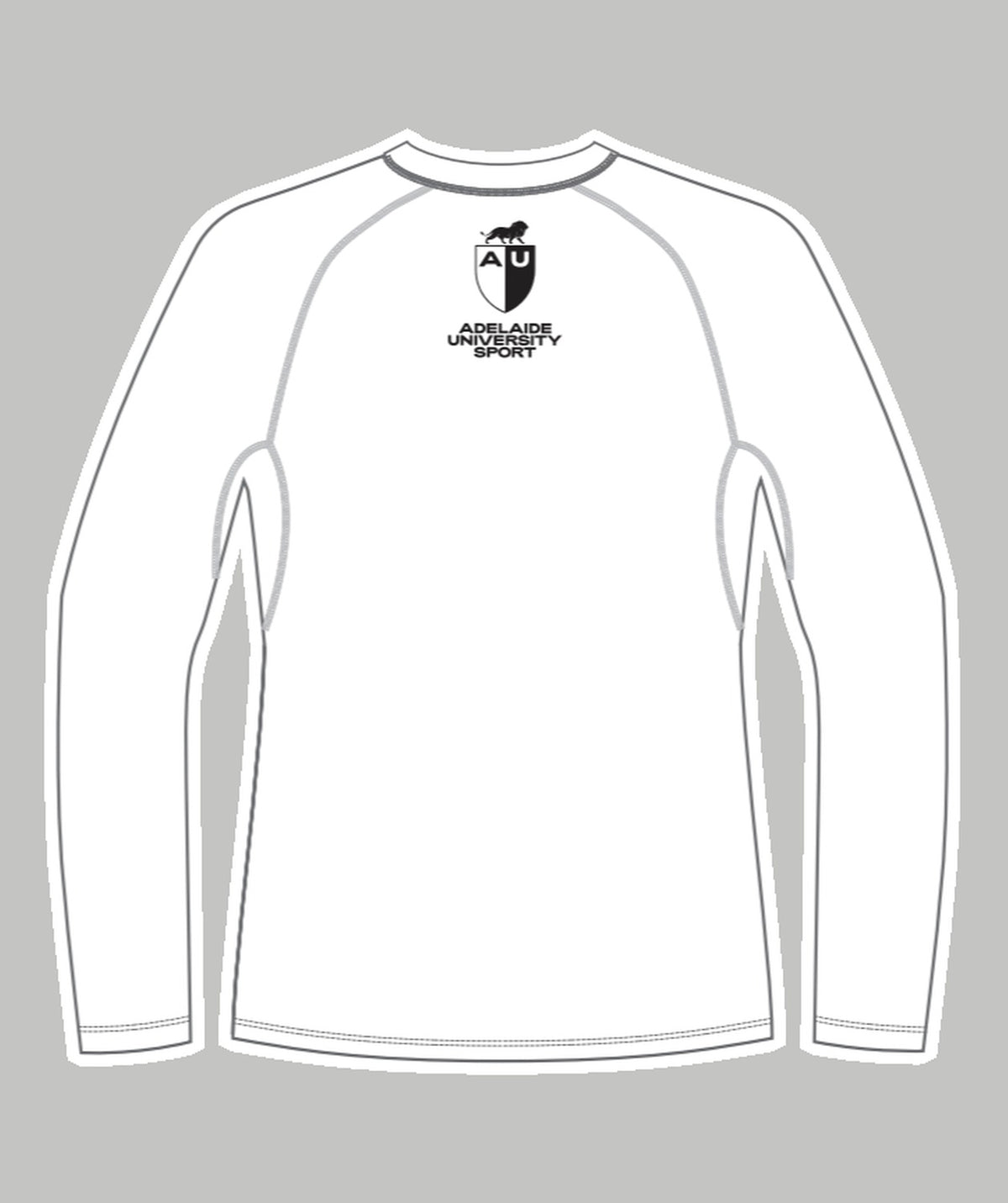 Men's AUBC Base Layer LS - White