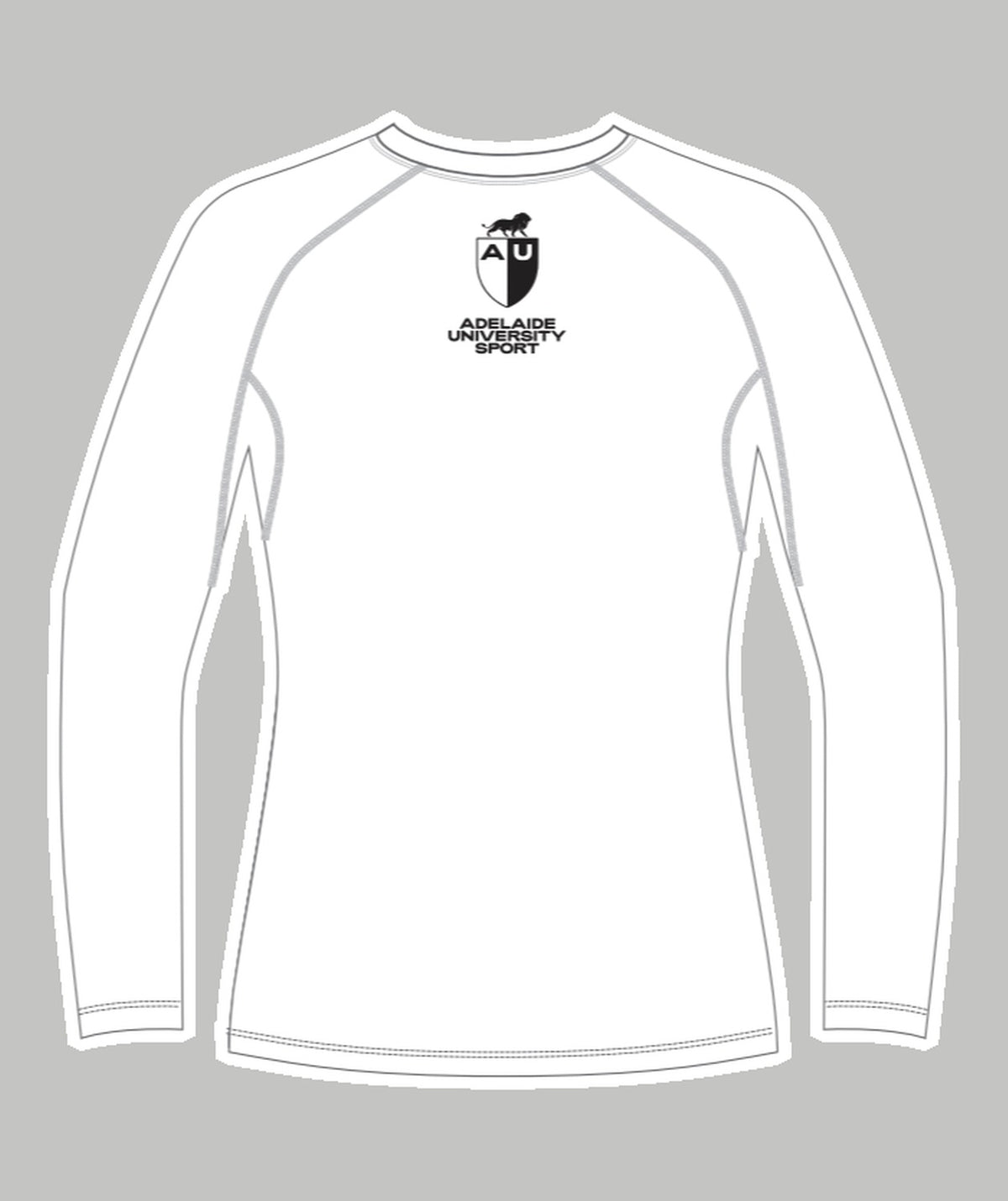 Women's AUBC Base Layer LS - White