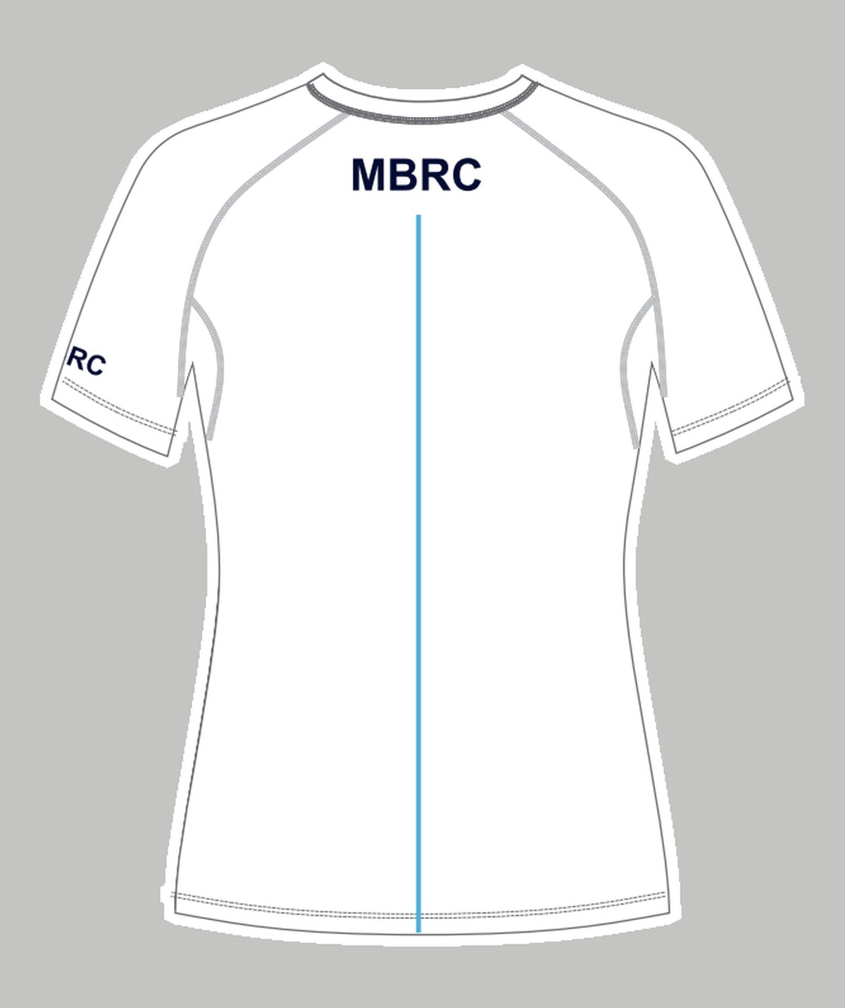 Women's Murray Bridge Rowing Club Base Layer SS - White