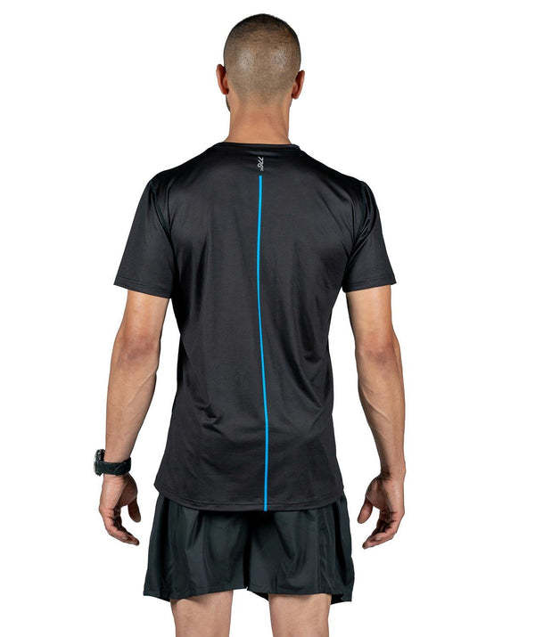 Men's Performance 2.0 T-Shirt - Black/Neon Blue - 776BC  - Black, Blue, Men's, RETAIL, T-Shirt, Tanks & Short Sleeves