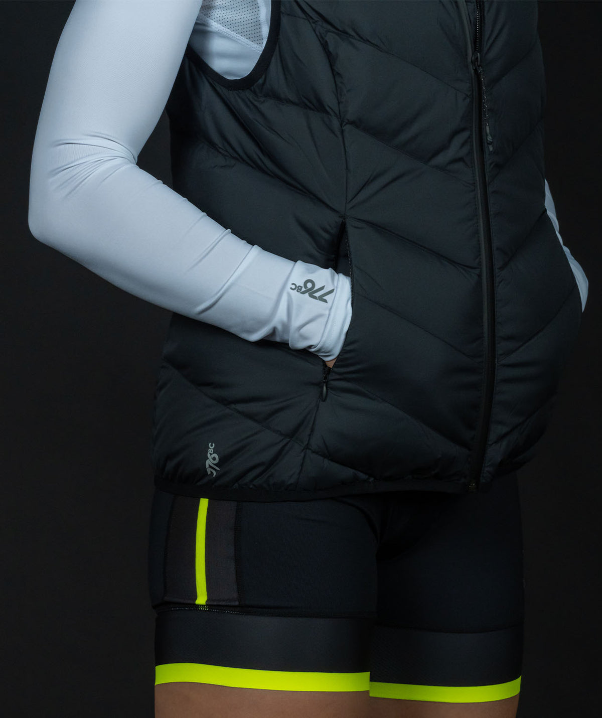 Women's Cumulus Puffer Vest - Black