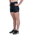 Women's Active Shorts Long - Black