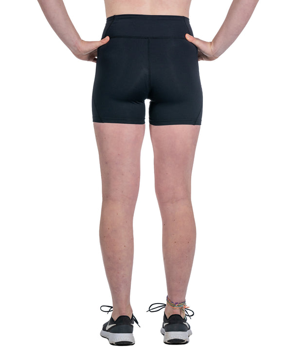 Women's Active Shorts Long - Black