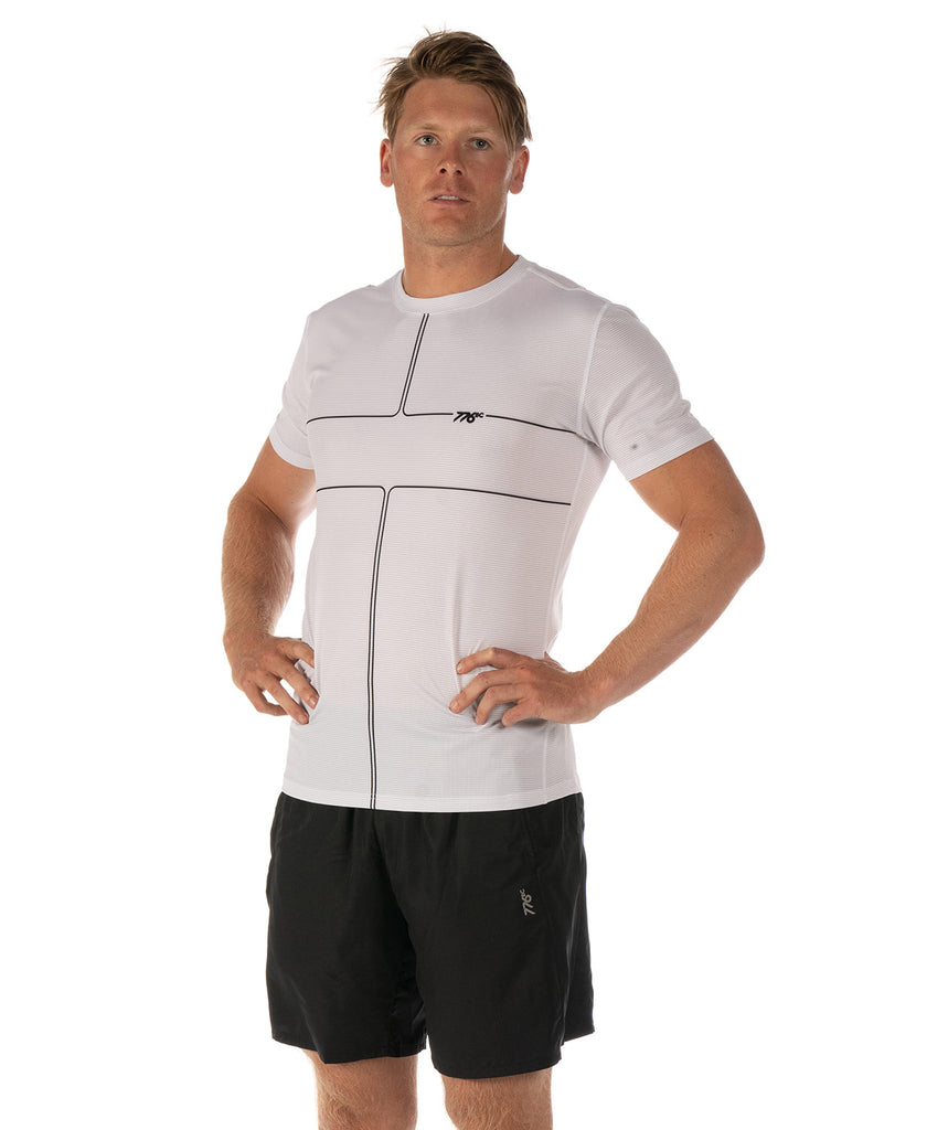 Men's Motion Performance 2.0 T-Shirt - White/Black