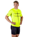 Men's Motion 2.0 SS Base Layer - Neon Yellow/Black - 776BC  - Black, Kayaking, Men's, MOTION, paddle, RETAIL, run, Short Sleeves, Tanks & Short Sleeves, training, Yellow