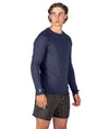 Men's Wreath Pro-Merino Crew - Navy