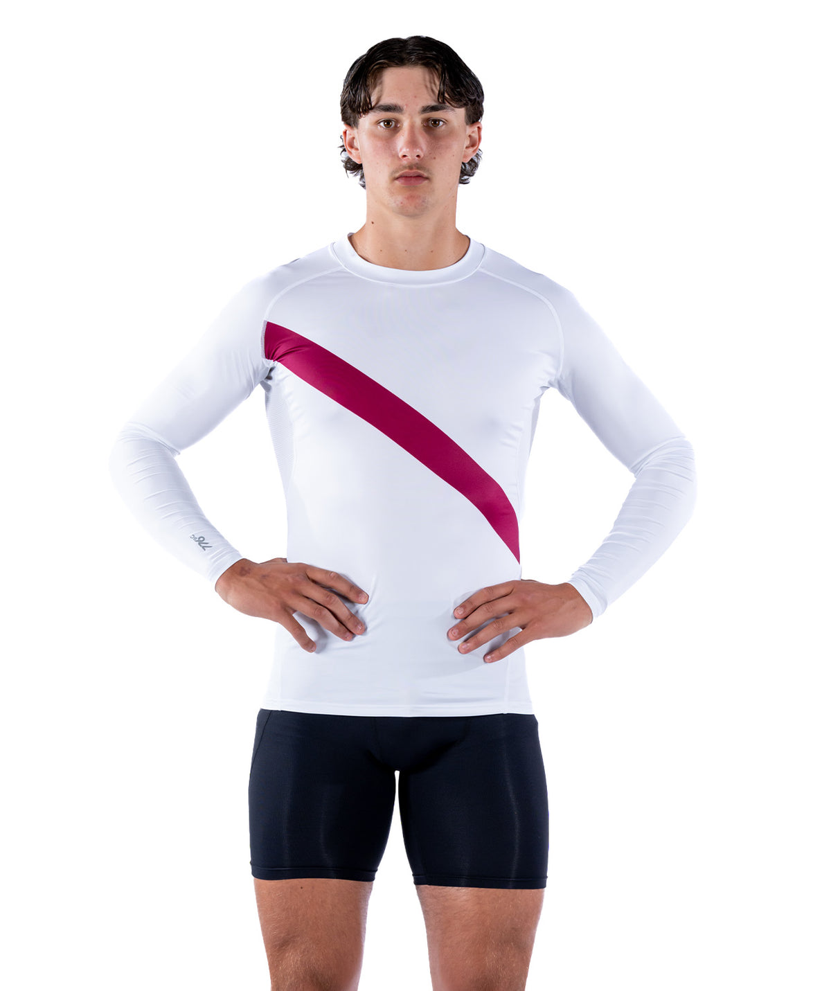 Men's Legacy LS Base Layer - White