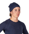 Unisex Wreath Pro-Merino Beanie - Navy