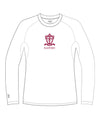 Men's Radford College LS Base Layer - White