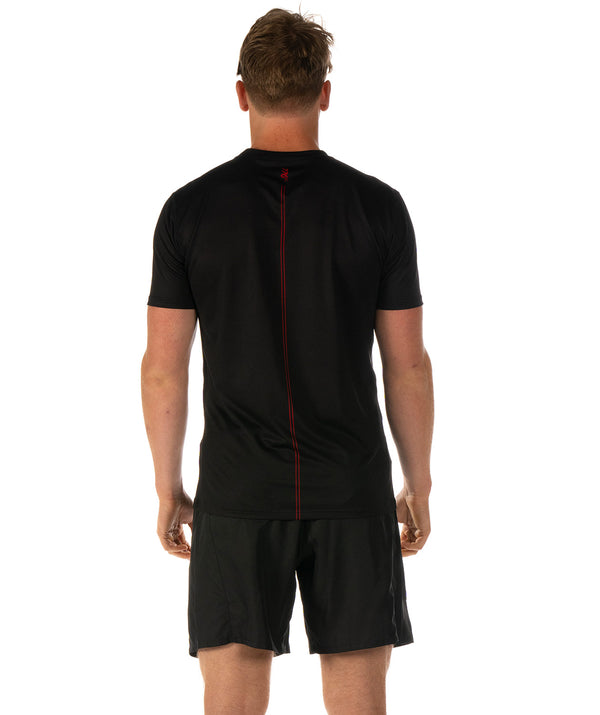 Men's Motion Performance 2.0 T-Shirt - Black/Red