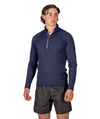 Men's Wreath Pro-Merino ¼ Zip - Navy