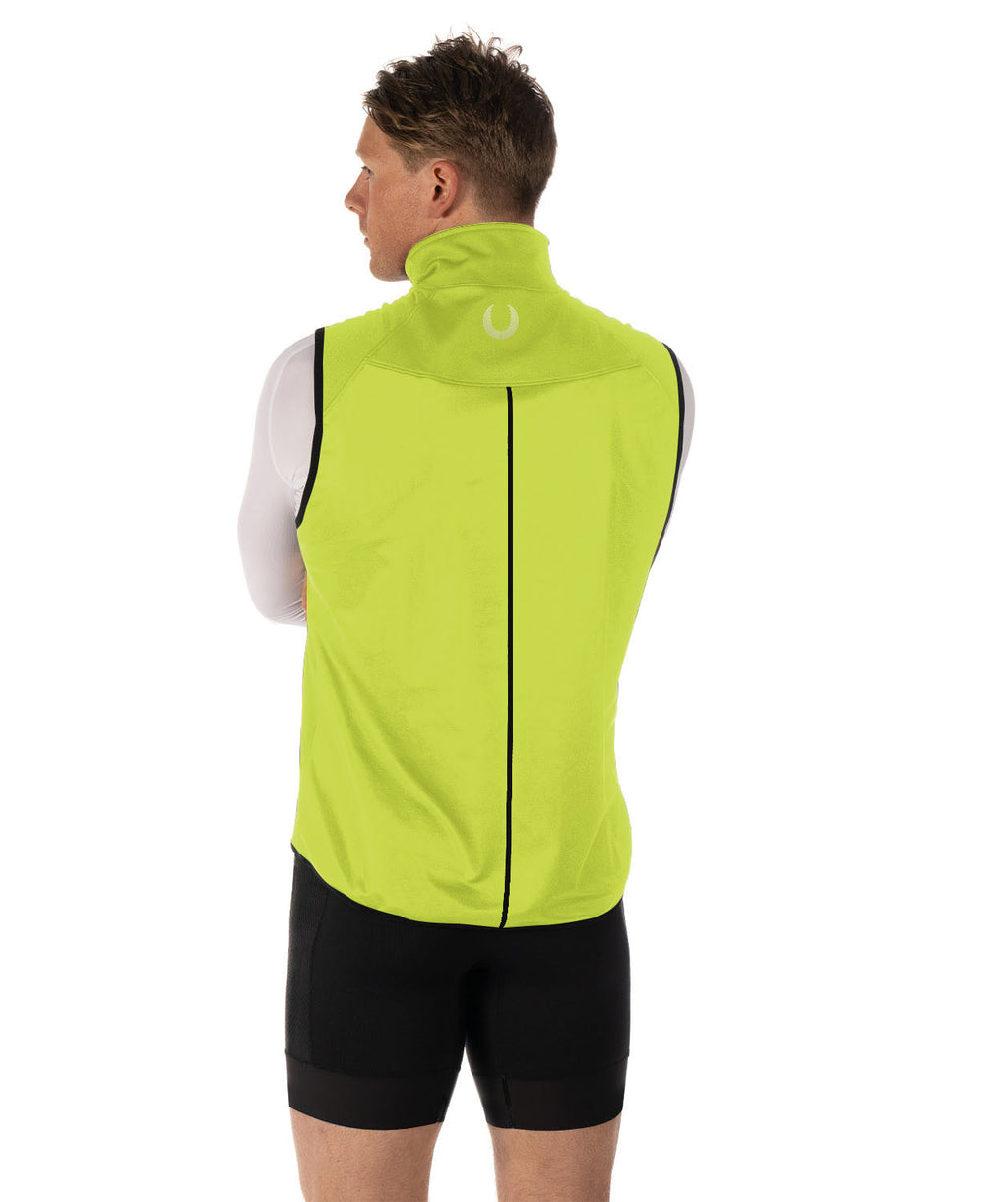 Men's Stratus Vest - Neon Yellow/Black